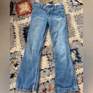 Abercrombie and fitch kids jeans low rise boot 13/14 short